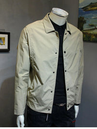 Men's Plus Size Snap Down Long Sleeve Jacket Jacket Luxurious Weddings