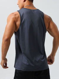 Men's Plus Size Round Neck Tank Singlets Luxurious Weddings