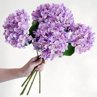 Bulk Wedding Floral Pack | Light Purple artificial Hydrangeas Luxurious Weddings