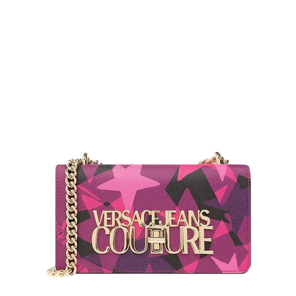 Pink Star Versace Couture Jeans Clutch