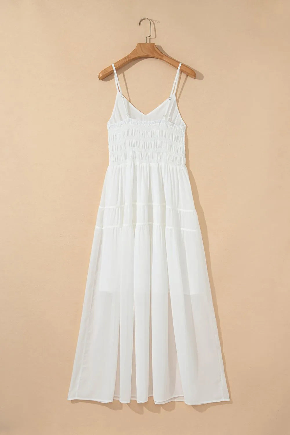V-Neck High Waist Cami Dress maxi dress Luxurious Weddings