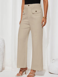 High Waist Wide Leg Pants Pants Luxurious Weddings