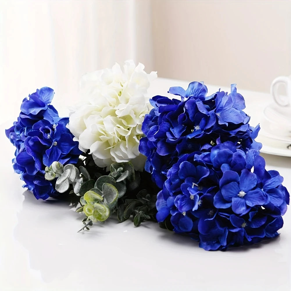 Bulk Wedding Floral Pack | Blue artificial Hydrangeas Luxurious Weddings