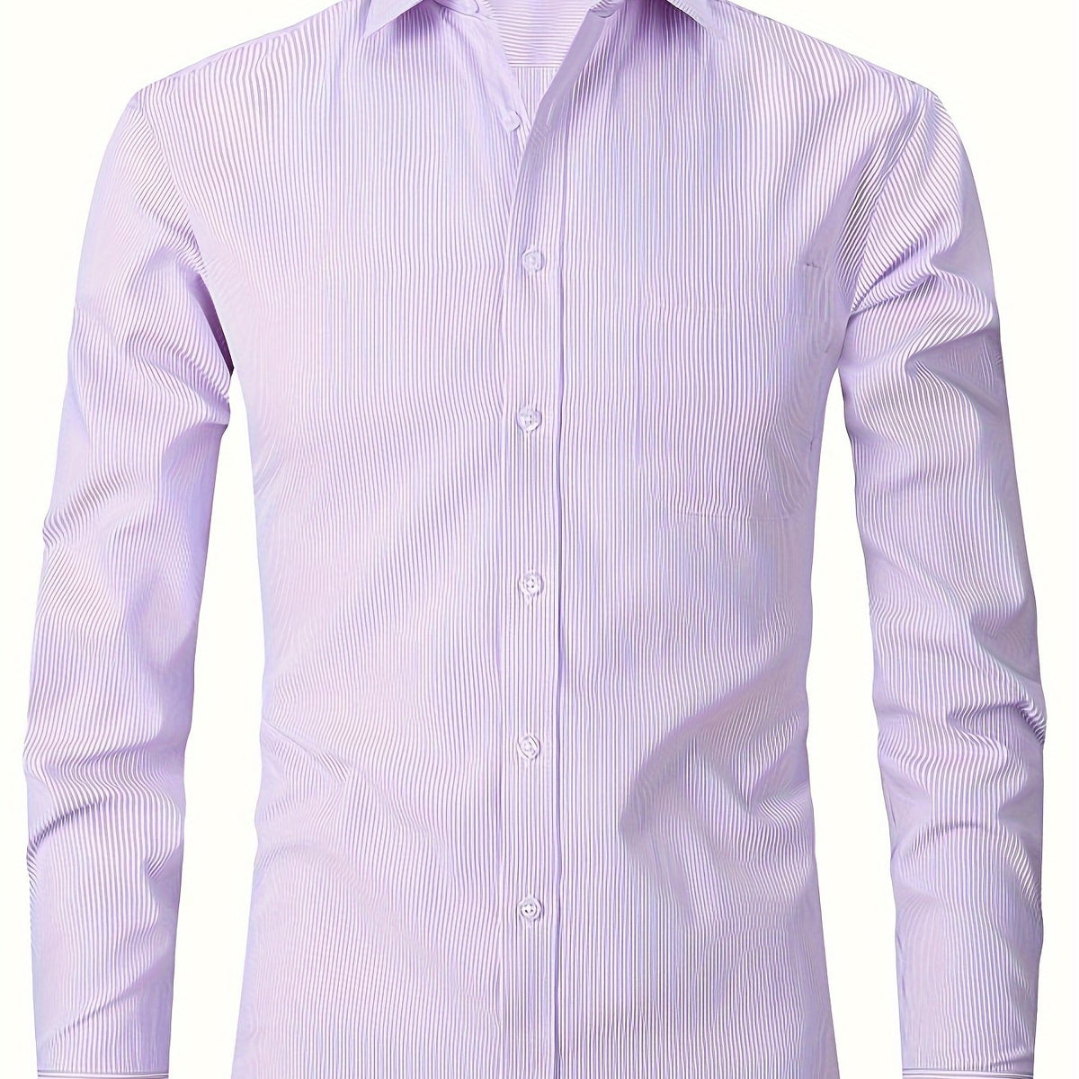 Men's Formal Business Shirts with Long Sleeves - Spring/Fall Collection Luxurious Weddings