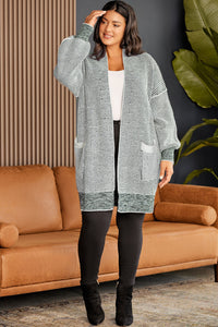 Plus Size Open Front Longline Cardigan Plus size cardigan Luxurious Weddings