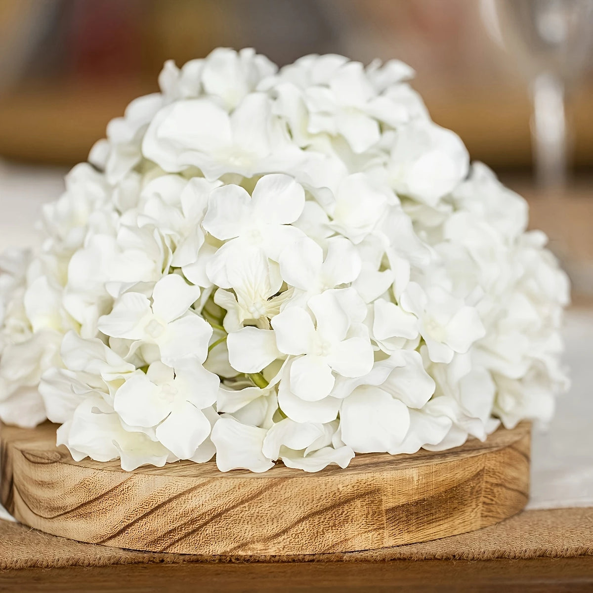 Bulk Wedding Floral Pack | White artificial Hydrangeas Luxurious Weddings