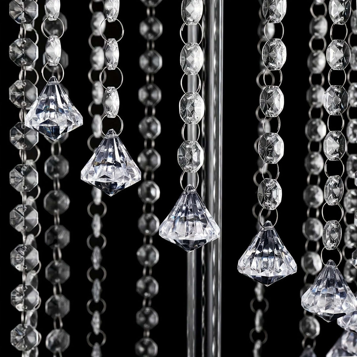 Elegant Clear Acrylic Floral Centerpiece Stand Home Decor Luxurious Weddings