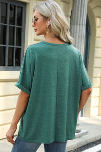 Round Neck Half Sleeve T-Shirt Tops/Blouses & Shirts Luxurious Weddings