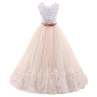 Children's Wedding Dress Dress Lace Puff Princess Dress