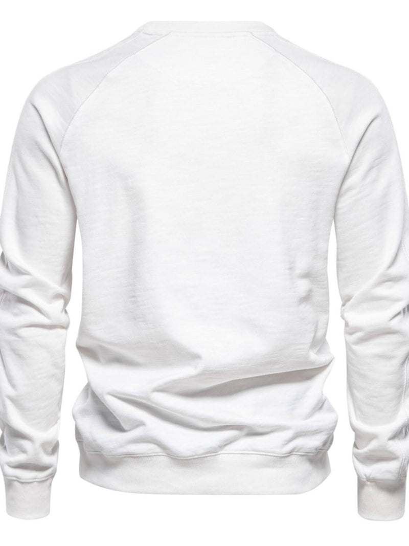 Men's Round Neck Long Sleeve Sweatshirt Men's Sweatshirts Luxurious Weddings