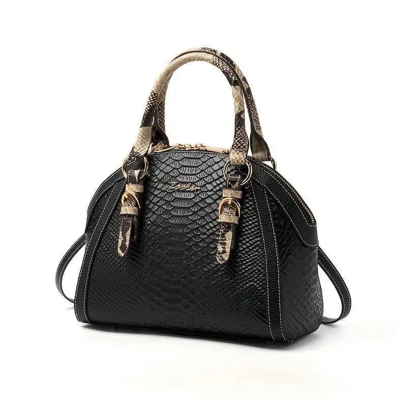 Snakeskin Embossed Handbag Handbags Luxurious Weddings