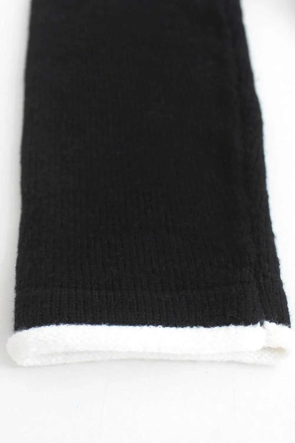 Contrast Trim Off-Shoulder Long Sleeve Maxi Sweater Dress Sweater Dress Luxurious Weddings