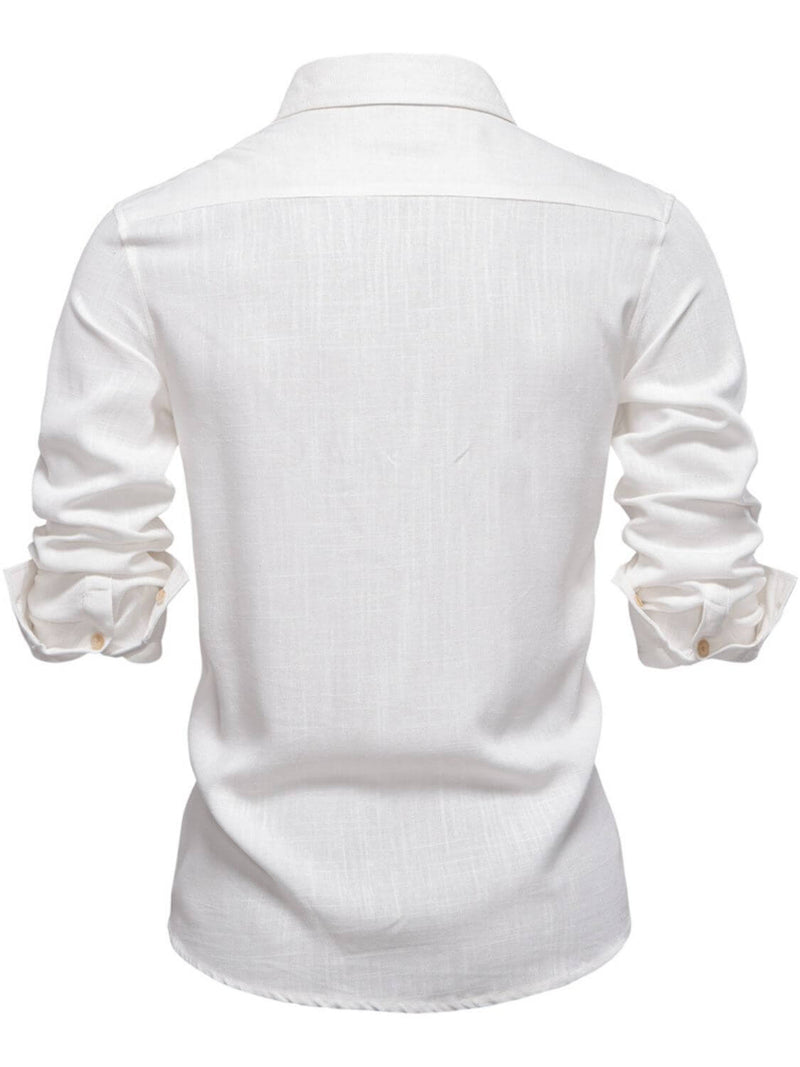 Men's Button Down Collared Neck Shirt Men’s shirts Luxurious Weddings