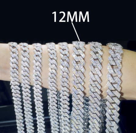 8mm, 10mm, 12mm, 14mm, Cuban Chain Necklace Necklace Luxurious Weddings