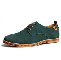 Suede Oxfords Men Leather Shoes Luxurious Weddings