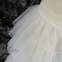 Elegant Bridal Wedding Petticoat for Women - Layered Tulle Mesh, Polyester, Hand Wash Only Luxurious Weddings