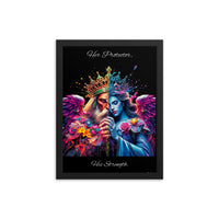 King & Queen Framed poster Luxurious Weddings