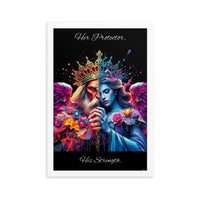 King & Queen Framed poster Luxurious Weddings