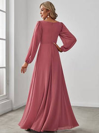 Floor Length Long Lantern Sleeves Formal Dresses Bridesmaid Dresses Luxurious Weddings Ball dresses NZ, formal Dresses, Cocktail Dresses, Party Dresses, Evening Dresses