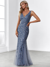 Classic Fishtail Sequin Evening Dresses Luxurious Weddings