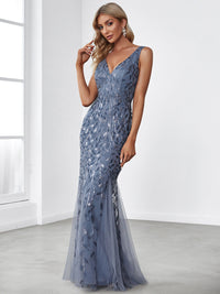 Classic Fishtail Sequin Evening Dresses