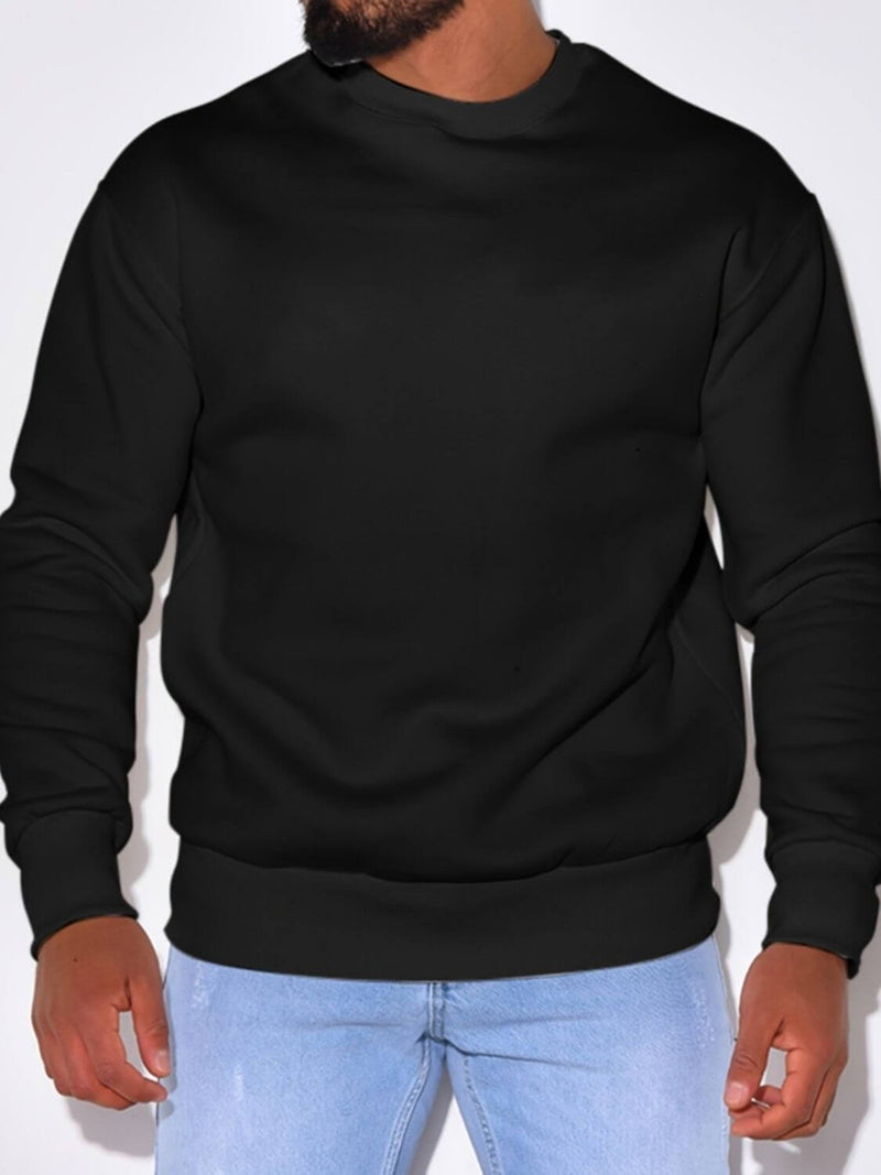 Men's Plus Size Round Neck Sweatshir Men's Sweatshirts Luxurious Weddings