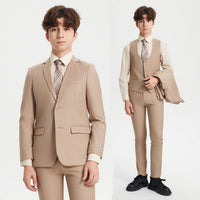 Stacy Adams Boys Suit 5-Piece Set Suits Luxurious Weddings