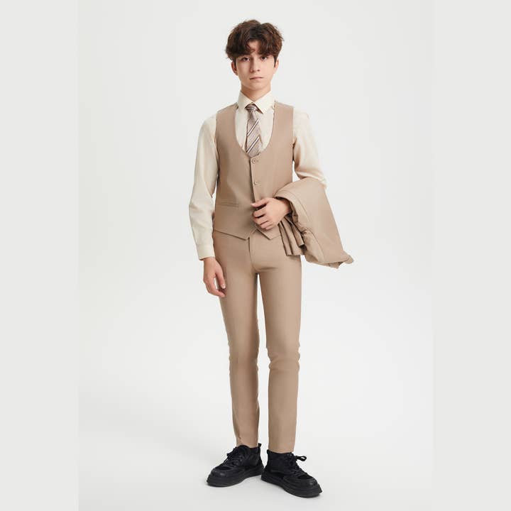 Stacy Adams Boys Suit 5-Piece Set Suits Luxurious Weddings