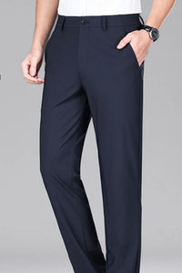 Men's Straight Leg Pants with Pockets Dress Pants Luxurious Weddings