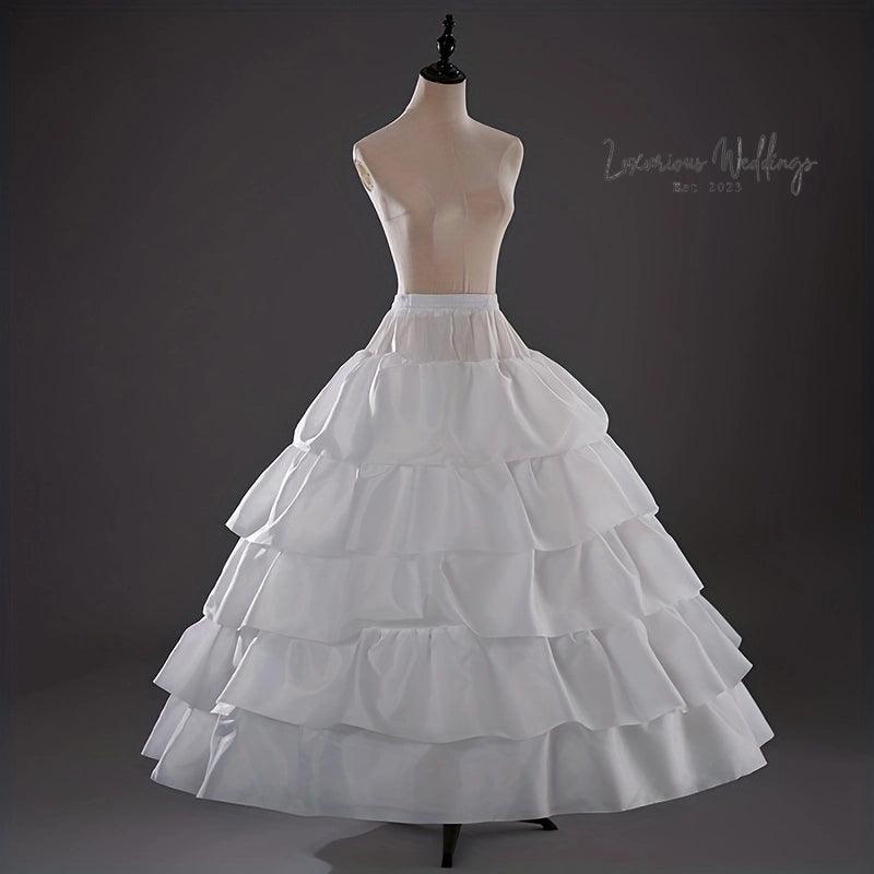 Fairy Wedding Dress with Steel Ring Support - Underskirt/Petticoat Luxurious Weddings