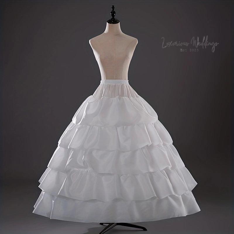 Fairy Wedding Dress with Steel Ring Support - Underskirt/Petticoat Luxurious Weddings