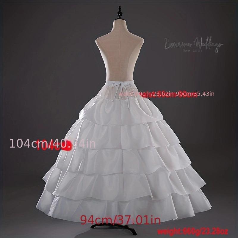 Fairy Wedding Dress with Steel Ring Support - Underskirt/Petticoat Luxurious Weddings