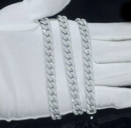 8mm, 10mm, 12mm, 14mm, Cuban Chain Necklace Necklace Luxurious Weddings