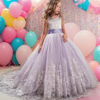 Girls Princess Bridesmaid/Flower Girl Dress - Luxurious Weddings