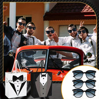 Groomsmen Gifts Set - 18pcs T Shirt, Bottle Opener, Sunglasses Luxurious Weddings