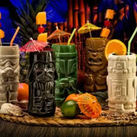 Hawaii Tiki Ceramic Cup Luxurious Weddings