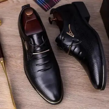 Business Dress Leather Shoes leather shoes Luxurious Weddings