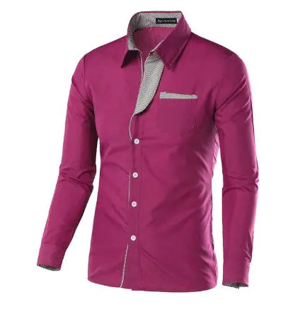 Men's Shirts Full Sleeve Stripe Shirt Luxurious Weddings