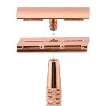 Aluminum Double Edge Safety Razor Classic Shaving Tool Luxurious Weddings