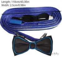 Light Up LED Suspenders and Bow Tie Set - Perfect for Parties and Weddings - Luxurious Weddings