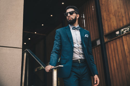 Good looking man in a suit