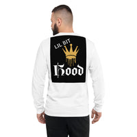 LIL BIT HOOD Men's Champion Long Sleeve Shirt Tops/Long Sleeve Tops Luxurious Weddings