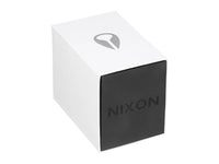 Nixon 51-30 Chrono Gold & Black Men's Watch A083-510 packaging box featuring brand logo.
