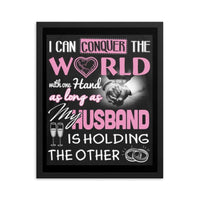 MY HUSBAND Framed photo paper poster Luxurious Weddings