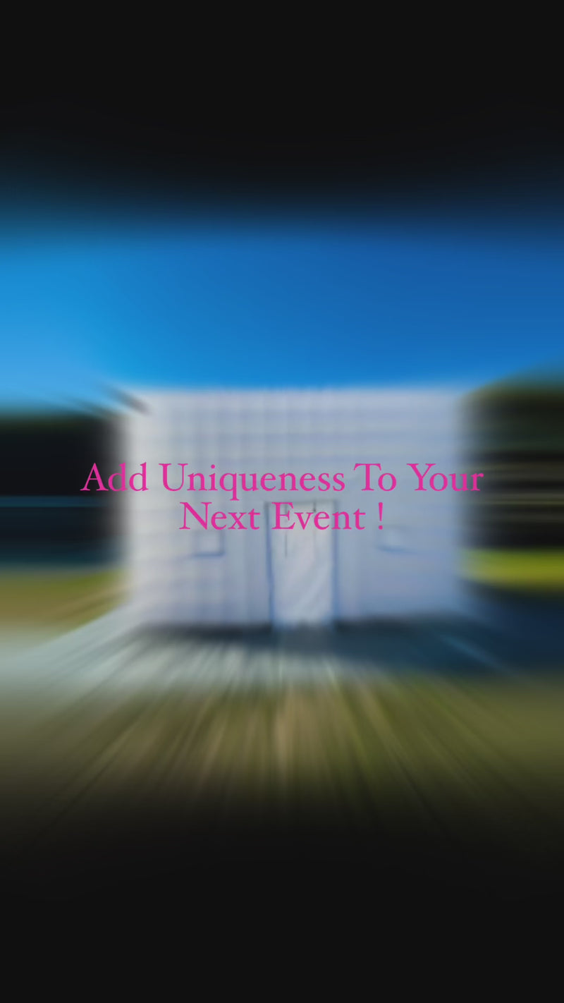 Large white Inflatable Square Tent/Marquee With Lights Marquees Luxurious Weddings