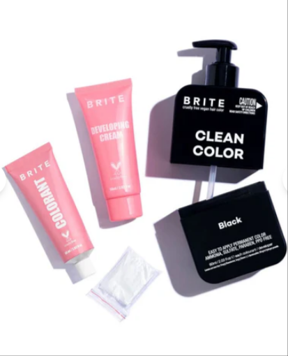 Brite Clean Color ~ Black Hair Color Luxurious Weddings