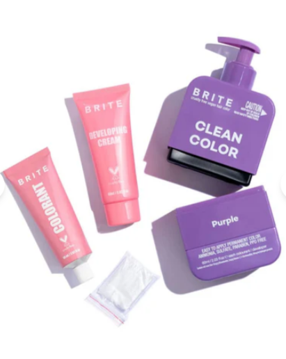 Brite Clean Color ~ Purple Hair Color Luxurious Weddings