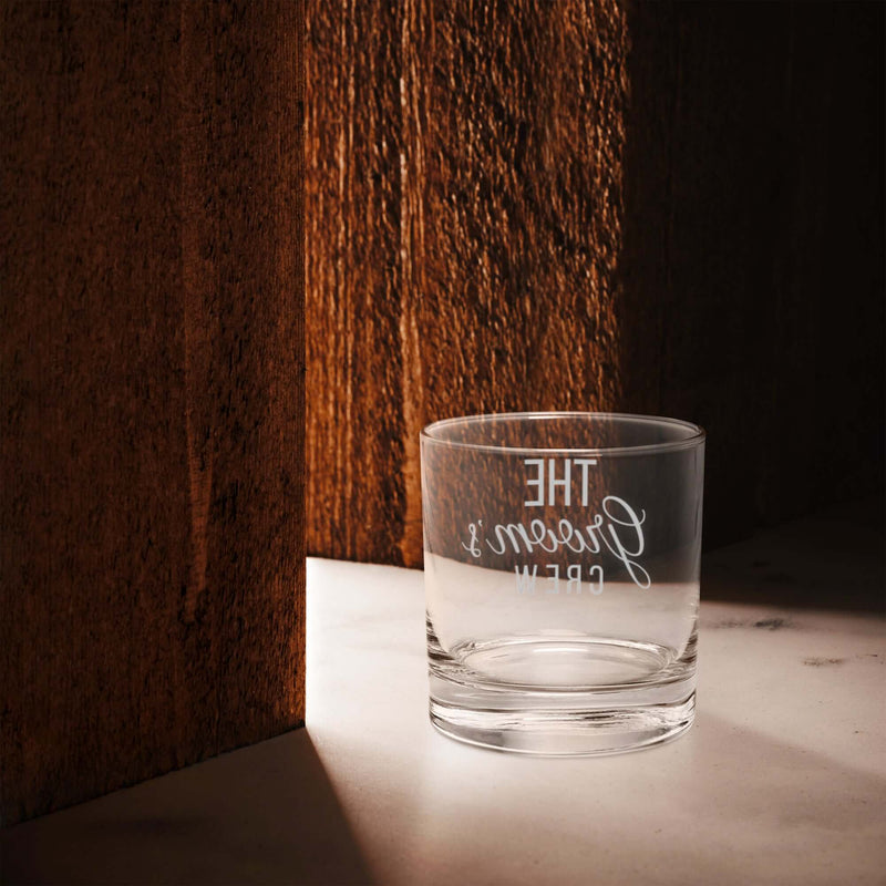 The Grooms Crew Rocks Whiskey glass Luxurious Weddings
