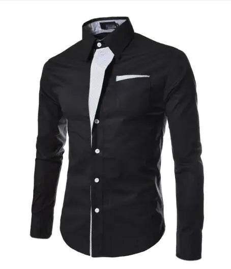 Men's Shirts Full Sleeve Stripe Shirt Luxurious Weddings