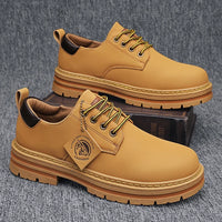 Mens Boots Winter Shoes Leather